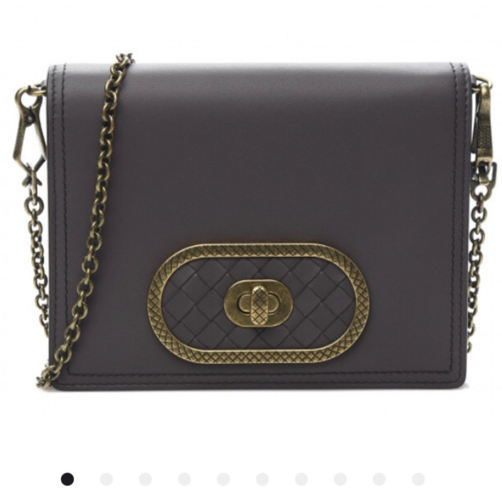 Bottega Veneta Quetsche Chain Wallet Bag - Used
